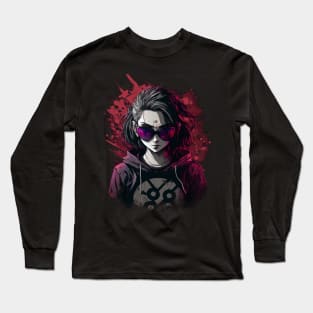 Anime Emo Nu-Goth E-Girl Vengeance Long Sleeve T-Shirt